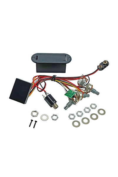 Choice معادل صوت نشط ثنائي النطاق، دائرة مضخم صوت مسبق للغيتار الكهربائي، بديل لاقط الصوت النشط للغيتار الكهربائي...