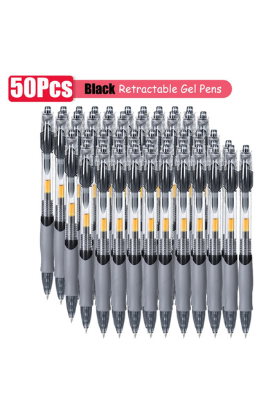 Choice كما هو موضح في الصورة، مجموعة أقلام حبر جاف قابلة للسحب من 50 قلمًا (1...