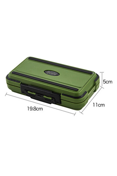 Choice Green-L Waterproof Fishing Tackle Box Portable Fishing Lure Case Organ...