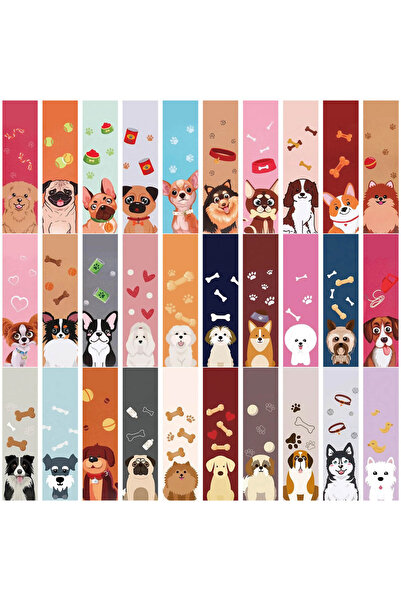 Choice 30 قطعة من فواصل الكتب على شكل حيوانات لطيفة (كلاب) - جوائز للمعلمين و...