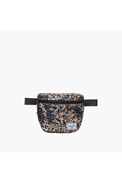 Herschel Supply Co. حقيبة خصر من هيرشل سابلاي كو بنقشة التمويه مع سحاب إغلاق