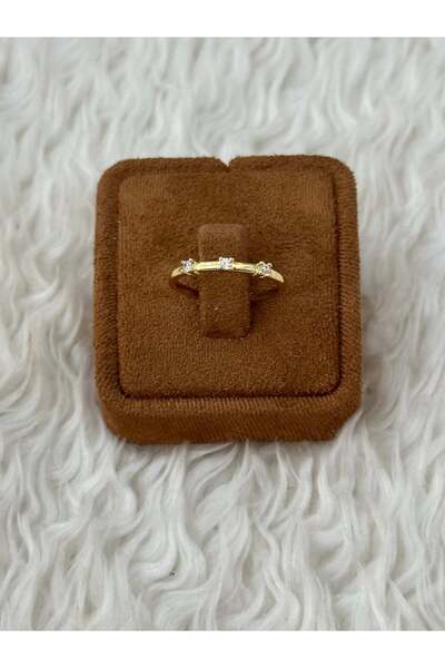 BY YASİN TOPÇU 🌟   خاتم ساد إشراقة مرصع بثلاثة أحجار