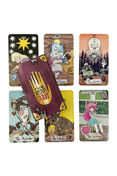 Choice TT401 The Mystery Tarot Cards A 78 Deck Gravity Falls Inspired 78 Card...