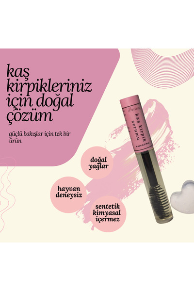 Doğal Kaş Kirpik Bakım Yağı | 5 ml