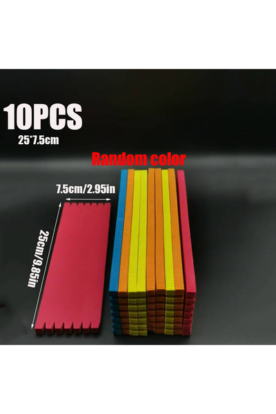 Choice 10 قطع من ألواح تخزين خيوط الصيد، مقاس 25 × 7.5 سم، مصنوعة من الفوم ال...