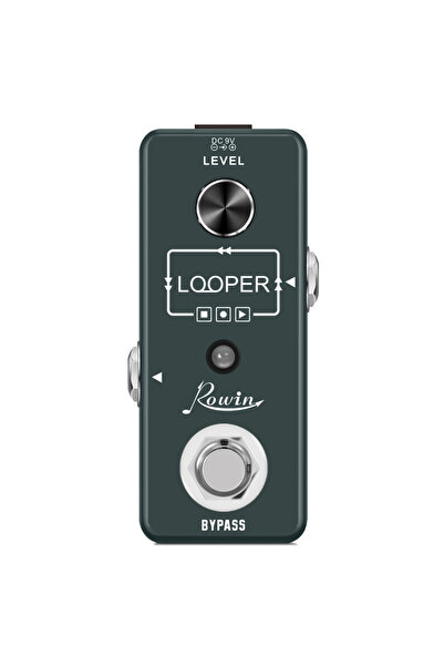 Choice جهاز تسجيل حلقات الصوت ROWIN LEF-332، دواسة تسجيل حلقات الصوت الرقمية للجيتار الكهربائي والباس، 10 أميال