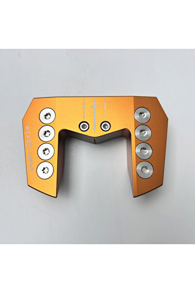 Choice رأس مضرب غولف جان كارلو ذو الرأس البرتقالي - مصنوع من سبائك الألومنيوم...