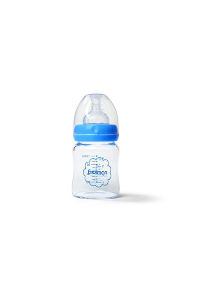 Fissman baby bottle, borosilicate glass, 6x14 cm, 120 ml