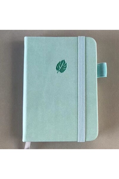 Choice دفتر ملاحظات صغير الحجم A7 أخضر فاتح، دفتر جيب محمول A7، دفتر سفر، دفت...