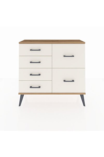 Dienni Arges Şifonyer 6 Çekmeceli 88x30x80 Aytaşı-Çam/Aytaşı