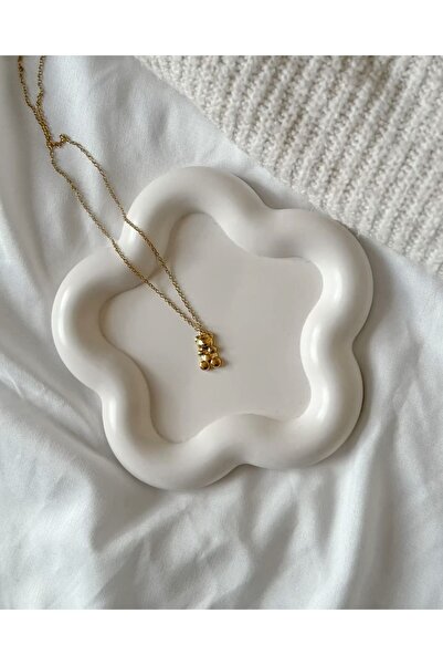 Özalp Decor İskandinav, tabak papatya şekilindedekoratif mum , vazo ,fincan altlığı sunum tabağı