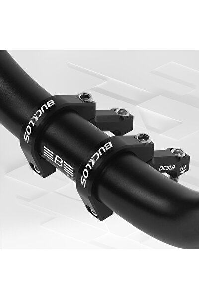 BUCKLOS 700831-31.8-أسود، ساق دراجة هوائية 31.8 مم/35 مم، تثبيت مباشر، دراجة ...