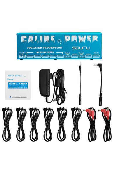 Choice1 EU Plug Caline Guitar Pedal Power Supply 18V 2A 36W Guitar Effects Pe...