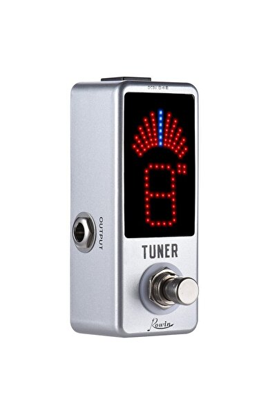 Choice دواسة ضبط جيتار Rowin LT-910، دواسة ضبط لوني عالية الدقة، شاشة LED، خا...