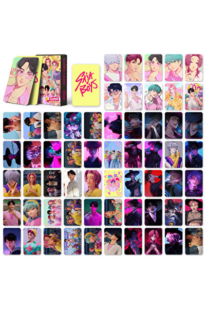 Choice 92 بطاقة أنمي كيبوب، صائدو الشياطين ساجا، بطاقات صور، ملصقات صغيرة تنكرية، شخصيات كرتونية للأولاد