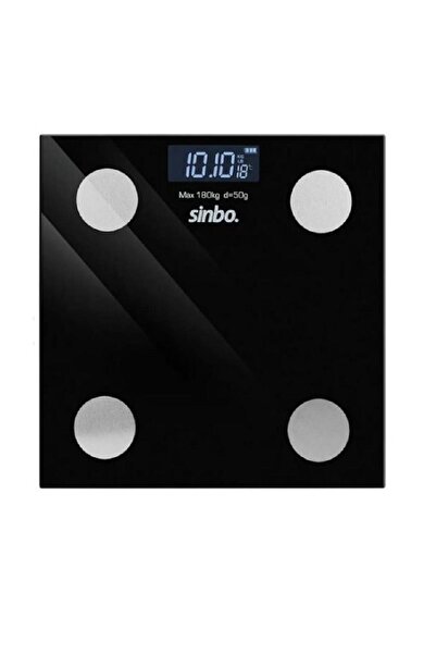 Sinbo Yağ Ölçer Fonksiyonlu Akıllı Bluetooth Baskül SBS-4475