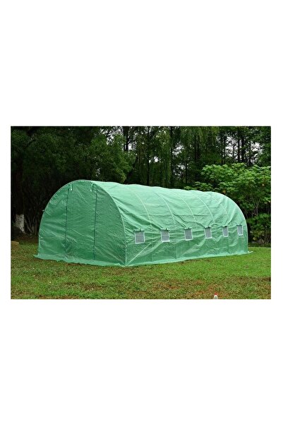 micul fermier Solar gradina / Sera legume cu schelet metalic 6 x 3 x 2 m GF-2045