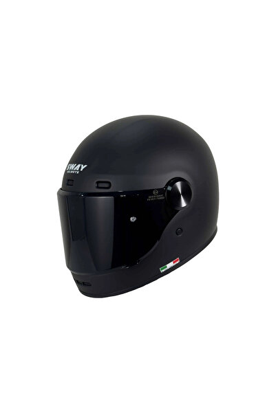 Sway KASK SW-V6 RETRO MAT SİYAH