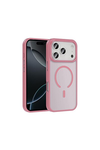 ADDISON iPhone 17 Pro MagSafe Telefon Kılıfı - Pembe