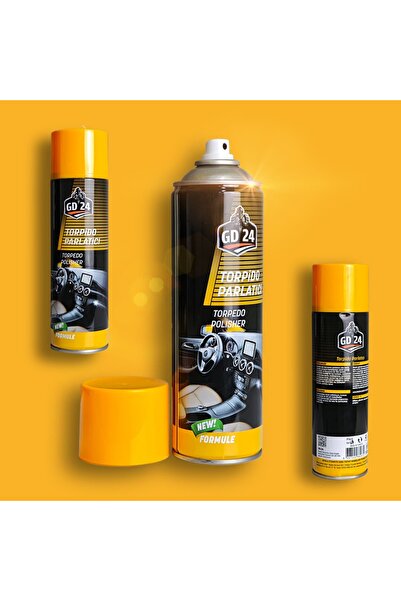 Özgü Otomotiv GD 24 Torpido Parlatıcı & Plastik Parlatıcı Bakım Spreyi 500 ml - Solmuş Yüzeyleri Canlandırın !