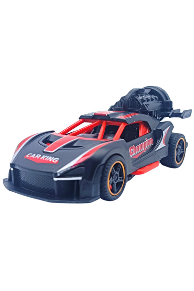 NEW T Sprey Fonksiyonlu Pilli Metal Çek Bırak Araba – Eğitici Işıklı Egzozlu ...