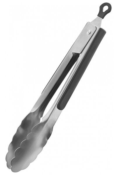 JUDGE clește de bucătărie, oțel inoxidabil, 34x4x3,5 cm, argintiu/negru