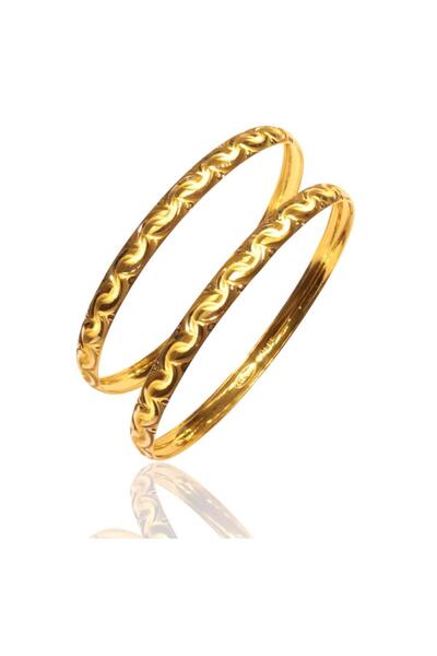 Hakan Güler Kuyumculuk Altın Hediyelik Dalga Model Bilezik