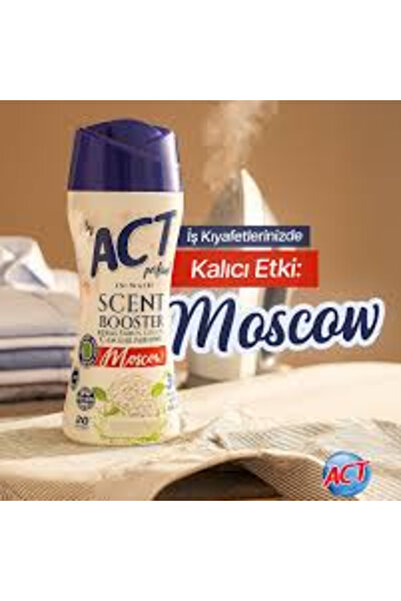 Gayoor ACT ÇAMAŞIR PARFÜMÜ MOSCOW (BEYAZ SABUN KOKULU) 210 GR *2 'Lİ
