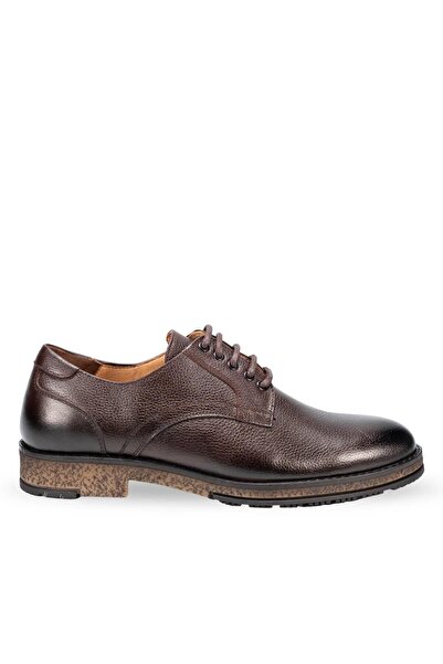 Forelli 34601-g men's leather shoes brown