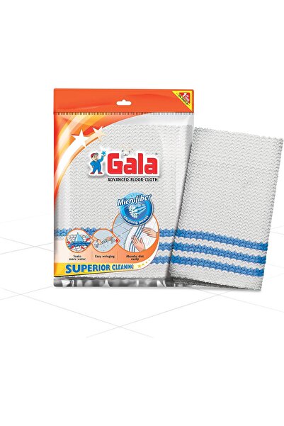 Gala قطعة قماش للتنظيف من الألياف الدقيقة (عبوة من قطعة واحدة، لون أبيض)