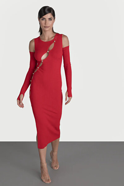 LARA WEAR Dress with detachable sleeves