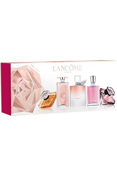 Lancome For Women Mini Set Eau De Parfum 3 X 5ml (Miracle + Idole + La Nuit Tresor) + Tresor Eau De