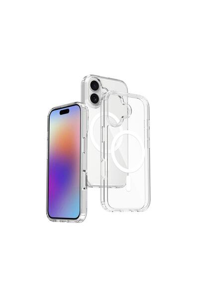 ADDISON IP-MS/17 iPhone 17 MagSafe Telefon Kılıfı - Şeffaf