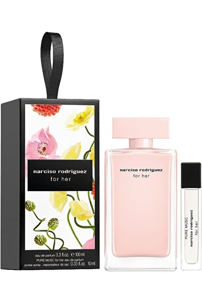 Narciso Rodriguez For Her For Women Eau De Toilette 100ml + Pure Musc For Her Eau De Parfum 10ml Tra