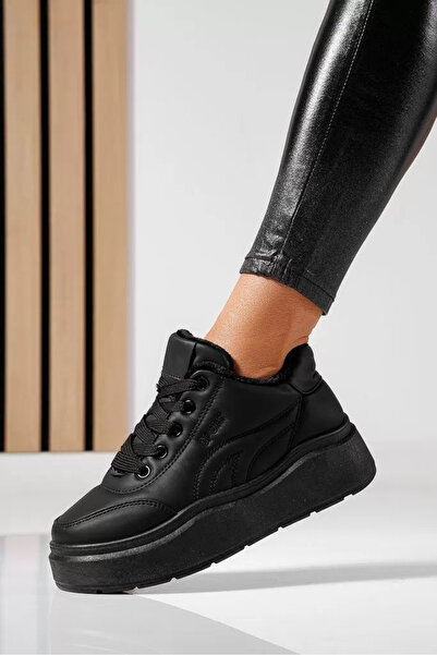 Zaira Adidasi dama imblaniti negri din piele ecologica Giorgia #22507