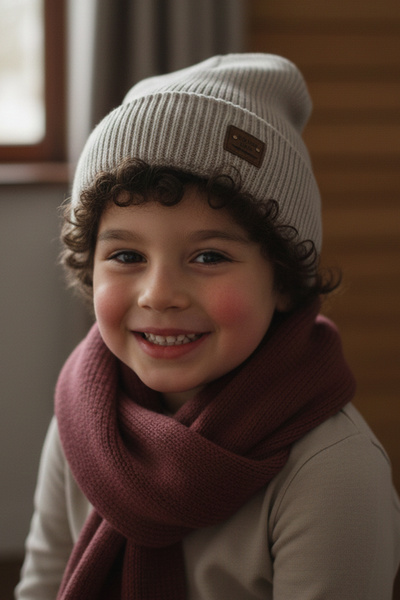 LilJoy قبعة تريكو للأطفال – مصنوعة من الأكريليك بنسبة 100%، موديل قبعة شتوية ...