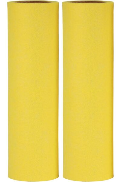 ROYALFORD Pack of 2 Cleaning Cloth Roll RF11072 - Anti-Bacterial, Super Absorbent (Yellow)
