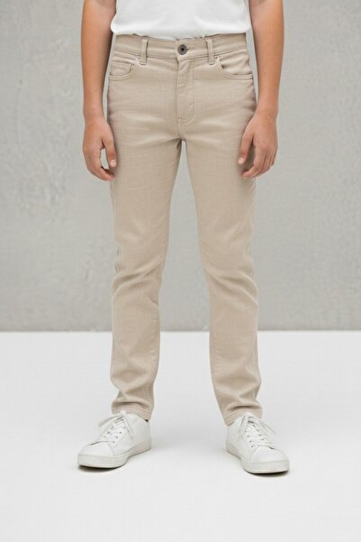 WKM بنطال تشينو من الكتان للنادل للأولاد