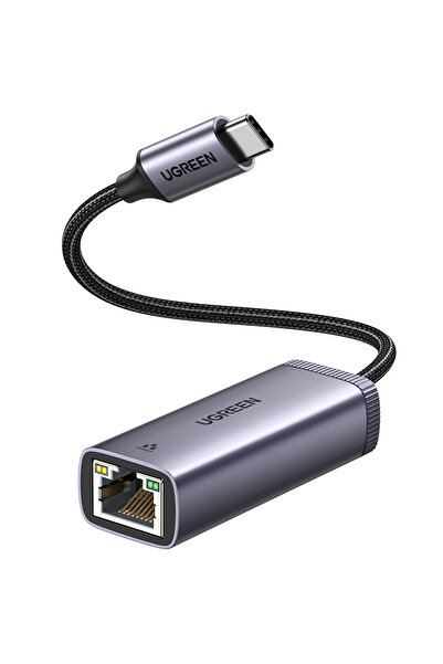 Ugreen USB Type-C to Ethernet RJ45 1 Gbps Dönüştürücü Adaptör, 40322