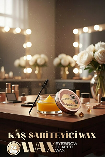 MAISON GLOWEN Kaş Sabitleyici Kaş Şekillendirici Kaş Waxı-Kaş Tarama Fırçası ...