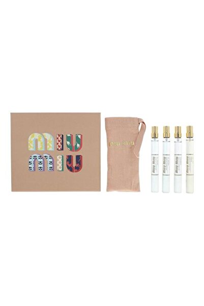 Miu Miu Les Eaux A La Mode For Women Set Eau De Toilette 4X10ml (Head In The Cloud + Head In The Clo