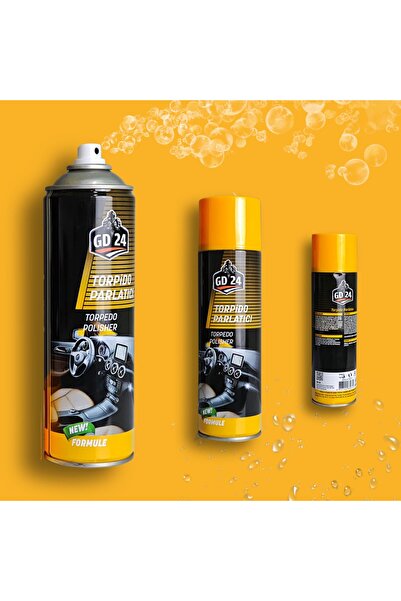 Özgü Otomotiv GD 24 Torpido Parlatıcı & Plastik Parlatıcı Bakım Spreyi 500 ml...