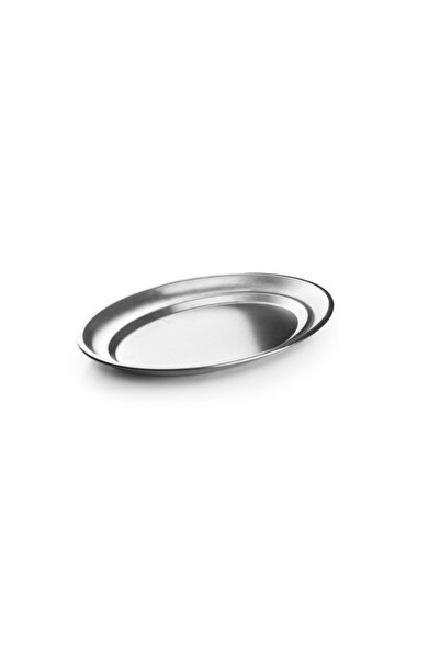 iBiLi Tavă de servire -Accesorios, oțel inoxidabil 18/10, 40x28x3 cm, argintie