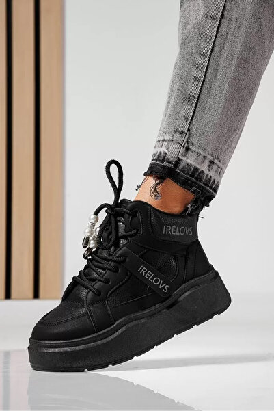 Zaira Adidasi dama imblaniti negri din piele ecologica Camilla #22520 - 40