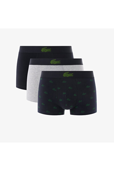 Lacoste 3-Pack Crocodile Print Trunks - 5H5154-00-I90