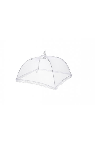 Excellent Houseware husă pentru alimente, poliester/metal, 30x30x20 cm, albă