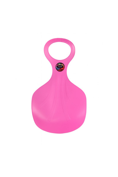 OEM HDPE Shovel Sled for Kids, Portable, Lightweight and Durable Snow Slider with Handle, 62x35 cm, Pink