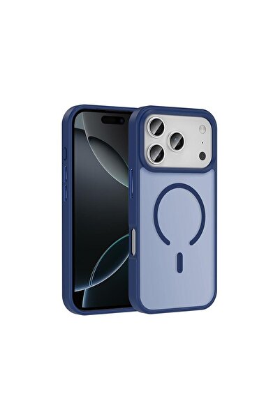 ADDISON iPhone 17 Pro Max MagSafe Telefon Kılıfı - Lacivert