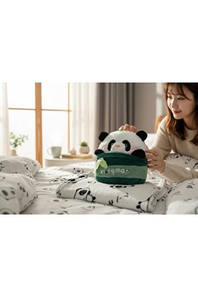 onestophube 35 cm Battaniyeli Peluş Ayıcık Uyku Arkadaşı – 4 Renk Seçeneği