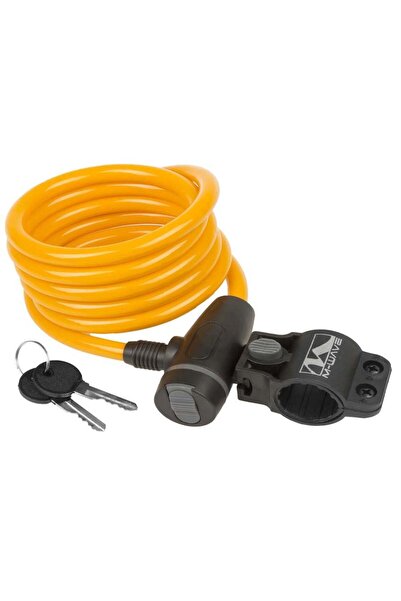 M-wave anti-theft 10x1800mm orange/key